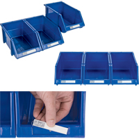 Bac empilable & &agrave; suspendre, 7-7/8" la, 7" h x 17-11/16" p, Bleu Cam Industrial