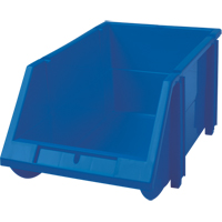 Stack & Hang Bin, 5-7/8" W x 4-11/16" H x 9-13/16" D, Blue Cam Industrial