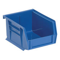 Ultra Stack & Hang Bin, 4-1/8" W x 3" H x 5-3/8" D, Blue Cam Industrial