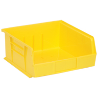 Ultra Stack & Hang Bin, 11" W x 5" H x 10-7/8" D, Yellow Cam Industrial