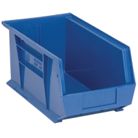 Ultra Stack & Hang Bin, 8-1/4" W x 7" H x 14-3/4" D, Blue Cam Industrial