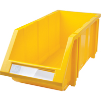 Bac empilable & &agrave; suspendre, 7-7/8" la, 7" h x 17-11/16" p, Jaune Cam Industrial