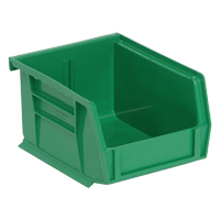 Ultra Stack & Hang Bin, 4-1/8" W x 3" H x 5-3/8" D, Green Cam Industrial
