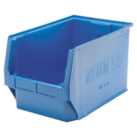 MAGNUM Bin, 11-7/8" H x 12-3/8" W x 19-3/4" D, 150 lbs. Capacity, Black Cam Industrial