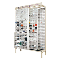 Syst&egrave;me de stockage &agrave; glissi&egrave;re &agrave; bacs basculants autonome, 48" la x 18" p x 77" h, 112 tiroirs Cam Industrial