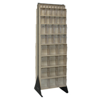 Support pour bacs basculants, 23-5/8" la x 16" p x 75" h, 72 tiroirs Cam Industrial