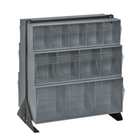 Support pour bacs basculants, 23-5/8" la x 16" p x 28" h, 24 tiroirs Cam Industrial