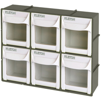Heavy-Duty Tilt Bin, 11-3/4" W x 3-1/2" D x 9-3/4" H, 6 Drawers Cam Industrial