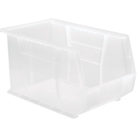Bac transparent ultra empilable & suspendable, 8-1/4" la, 8" h x 13-5/8" p, Transparent Cam Industrial