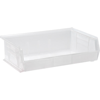 Bac transparent ultra empilable & suspendable, 16-1/2" la, 5" h x 10-7/8" p, Transparent Cam Industrial