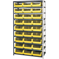 &eacute;l&eacute;ment de rayonnage avec bacs empilables, Acier, Bac Magnum, Capacit&eacute; 650 lb, 42" la x 76" h Cam Industrial