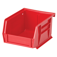 Stack & Hang Bin, 4-1/8" W x 3" H x 5-3/8" D, Red Cam Industrial