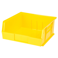Stack & Hang Bin, 11" W x 5" H x 10-7/8" D, Yellow Cam Industrial