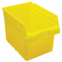 Bacs pour &eacute;tag&egrave;re Store-Max, 8-3/8" la x 8" H x 11-5/8" p, Jaune, Capacit&eacute; 44 lb Cam Industrial