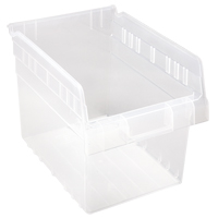 Bacs pour &eacute;tag&egrave;re Store-Max, 8-3/8" la x 8" H x 11-5/8" p, Transparent, Capacit&eacute; 44 lb Cam Industrial