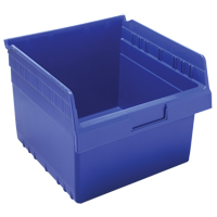 Bacs pour &eacute;tag&egrave;re Store-Max, 11-1/8" la x 8" H x 11-5/8" p, Bleu, Capacit&eacute; 44 lb Cam Industrial