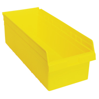 Bacs pour &eacute;tag&egrave;re Store-Max, 11-1/8" la x 8" H x 23-5/8" p, Jaune, Capacit&eacute; 68 lb Cam Industrial