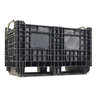 Contenant robuste BulkTote, 30" lo x 16" la x 19,2" h, Noir Cam Industrial