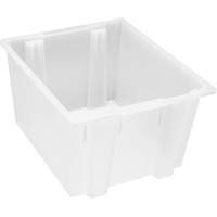 Contenant robuste Stack & Nest, 13" x 19,5" x 23,5", Transparent Cam Industrial