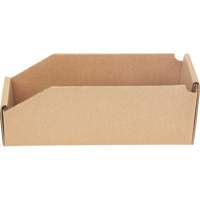 Deep Corrugated Parts Bins, 3-3/4" W x 11-1/4" D x 4-1/2" H, Beige Cam Industrial