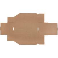 Deep Corrugated Parts Bins, 5-3/4" W x 11-1/4" D x 4-1/2" H, Beige Cam Industrial