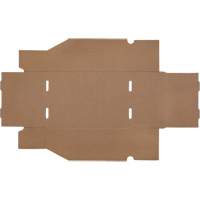 Deep Corrugated Parts Bins, 7-5/8" W x 11-5/16" D x 4-1/2" H, Beige Cam Industrial