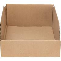 Deep Corrugated Parts Bins, 8-3/4" W x 11-1/4" D x 4-1/2" H, Beige Cam Industrial