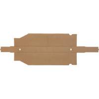 Deep Corrugated Parts Bins, 2-7/8" W x 17-1/4" D x 4-1/2" H, Beige Cam Industrial