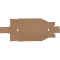 Deep Corrugated Parts Bins, 3-3/4" W x 17-1/4" D x 4-1/2" H, Beige Cam Industrial