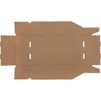 Deep Corrugated Parts Bins, 9-3/4" W x 17-1/4" D x 4-1/2" H, Beige Cam Industrial