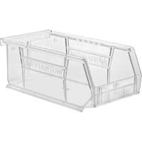Bacs tr&egrave;s transparents Ultra, 4-1/8" la, 3" h x 7-3/8" p, Transparent Cam Industrial