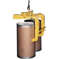 Leveurs de barils en acier, en plastique & en fibres, 55 gal. US (45 gal. imp.), Cap. 4000 lb/1814 kg Cam Industrial
