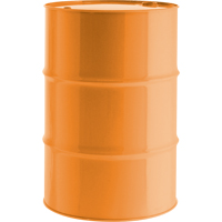 Steel Drums, 55 US gal (45.8 imp. Gal.), Unlined, Orange, Closed Top, UN1A1/Y1.8/300, 16 Gauge Cam Industrial