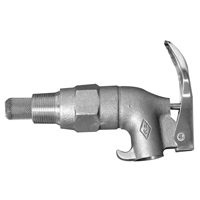 Soupape de baril en zinc avec pare-flamme, Alliage de zinc, entr&eacute;e NPT 3/4" Cam Industrial