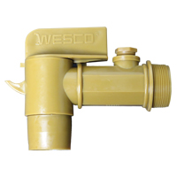 Soupape de baril de luxe en poly&eacute;thyl&egrave;ne NPT 2", Poly&eacute;thyl&egrave;ne, NPT de 2" Cam Industrial