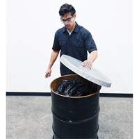 Galvanized Steel Open Head Drum Cover Cam Industrial