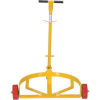 Socle roulant &agrave; profil bas pour baril, Fabriqu&eacute; en Acier, 30 gal. US (24.9 gal. imp.)/5 gal. US (4,1 gal. imp.)/55 gal. US (45,8 gal imp&eacute;rial) Cam Industrial