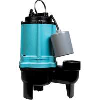 10SC Series Sewage Pump, 115 V, 11 A, 120 GPM, 1/2 HP Cam Industrial