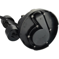 Thermoplastic Submersible Sump Pump, 2560 GPH, 115 V, 4.6 A, 1/3 HP Cam Industrial