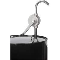Rotary Type Drum Pump, Stainless Steel, Fits 55 Gal., 12 oz./Stroke Cam Industrial