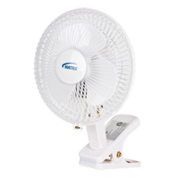 Ventilateur &agrave; pince & de bureau, Diam&egrave;tre 6", 2 vitesses Cam Industrial