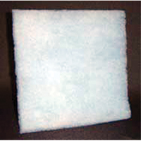 Synthetic Media Filters, Pad, MERV 5, 20" W x 2" D x 18" H Cam Industrial