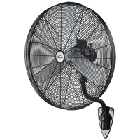 Ventilateur mural oscillant, Robuste, Dia 30", 3 vitesses Cam Industrial