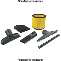 Vacuum, Wet-Dry, 6.5 HP, 16 US Gal. (60.6 Litres) Cam Industrial