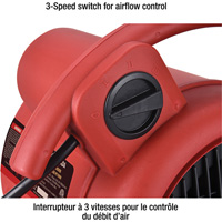 Appareil de ventilation, 550 pi³/min Cam Industrial