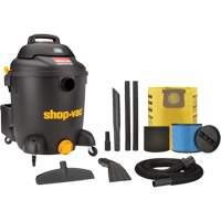 SVX2 Shop Vacuum, Wet-Dry, 5.5 HP, 12 US Gal. (45.4 Litres) Cam Industrial