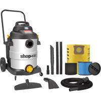 SVX2 Shop Vacuum, Wet-Dry, 6.5 HP, 12 US Gal. (45.4 Litres) Cam Industrial