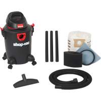 DIY & Workshop Series Shop Vacuum, Wet-Dry, 3.5 HP, 6 US Gal. (22.7 Litres) Cam Industrial