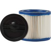 Petit filtre pour aspirateur pour d&eacute;bris secs/humides CleanStream Gore, Cartouche/Hepa, Pour 1 - 6 gal. US Cam Industrial