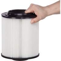 Filtre pour aspirateur humide/sec, Filtre pour aspirateur sec/humide, Cartouche Cam Industrial